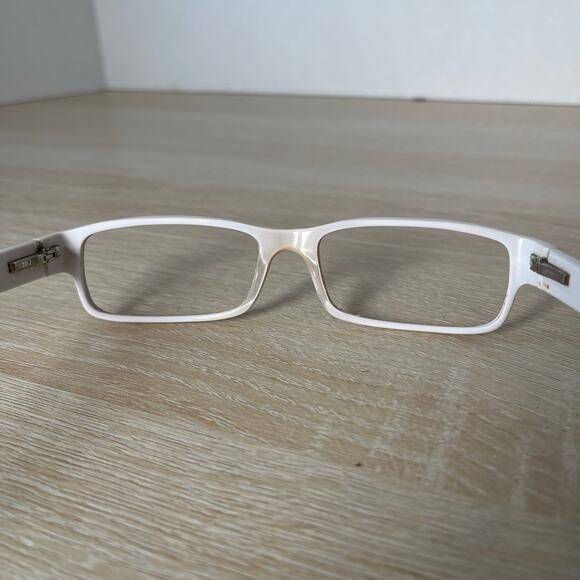 Ray-Ban RB5114 2097 Rectangle Black White Eyeglasses Frame Only 52-16-135 - Picture 6 of 9
